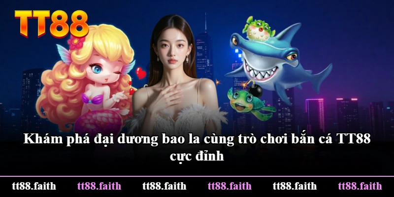 Khám phá đại dương bao la cùng trò chơi bắn cá TT88 cực đỉnh Khám phá đại dương bao la cùng trò chơi bắn cá TT88 cực đỉnh