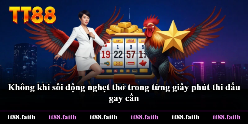 Không khí sôi động nghẹt thở trong từng giây phút thi đấu gay cấn Không khí sôi động nghẹt thở trong từng giây phút thi đấu gay cấn