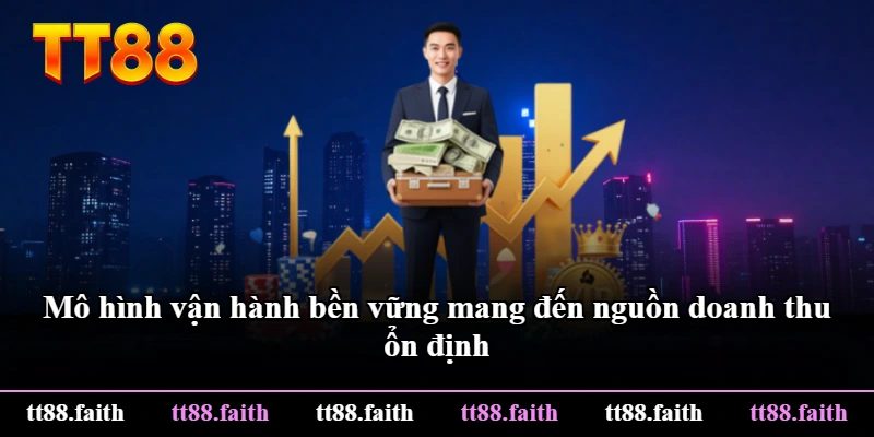 Mô hình vận hành bền vững mang đến nguồn doanh thu ổn định Mô hình vận hành bền vững mang đến nguồn doanh thu ổn định