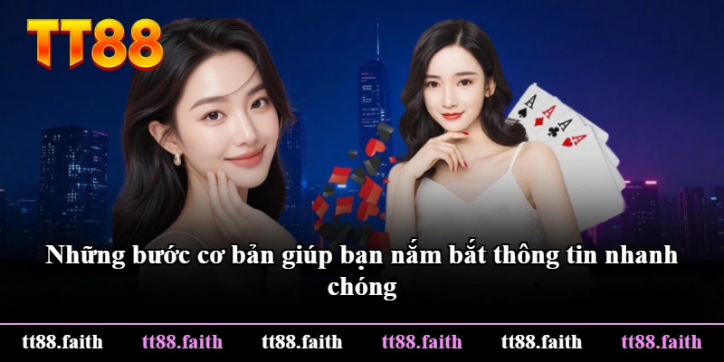 Những bước cơ bản giúp bạn nắm bắt thông tin nhanh chóng Những bước cơ bản giúp bạn nắm bắt thông tin nhanh chóng